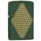 Zippo Zippo Spring Special Green Matte Laser Engrave Diamonds ZIP-49220 - alternate 1